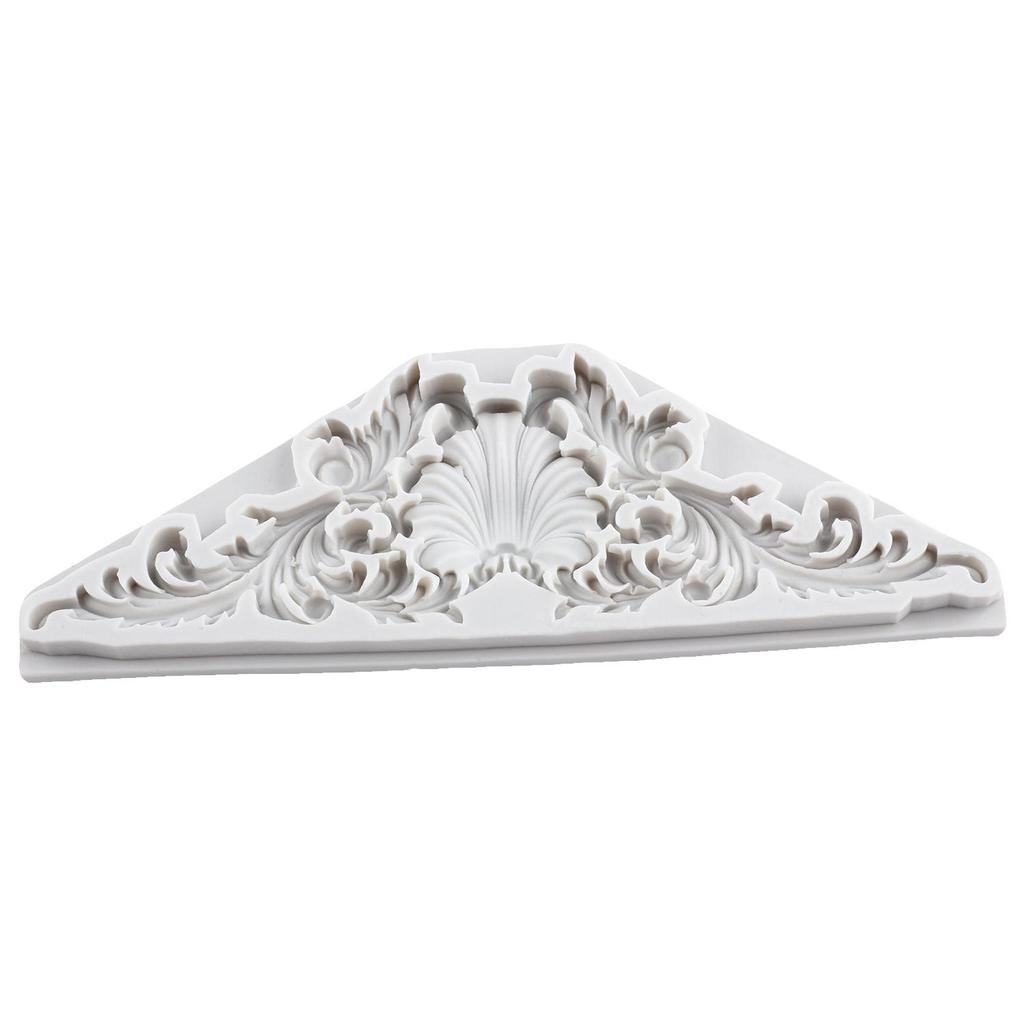 Силиконовые формы для барочного рельефного кружева с цветами, барочная голова аватара, форма для мастики, инструменты для украшения торта, топпер для кекса, форма для конфет, шоколада, гампасты