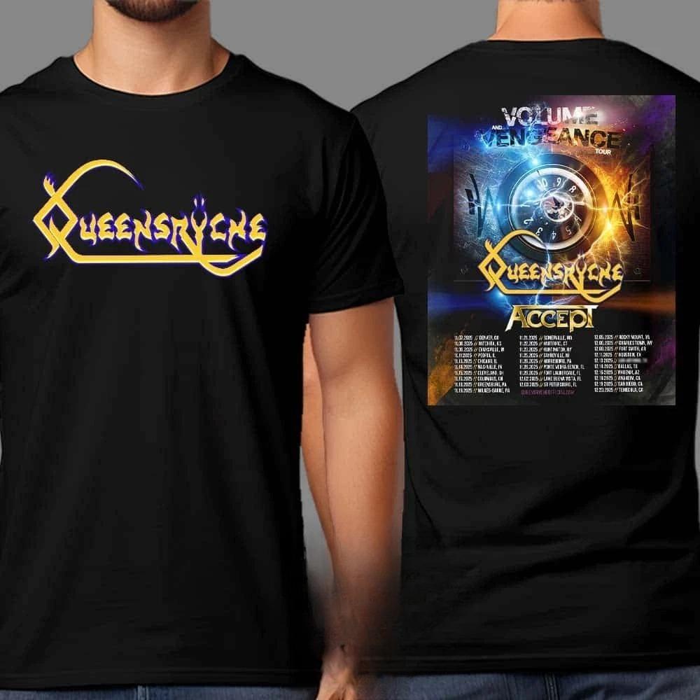 Queensryche Тур Vengeance Осень 2026 Список Дат со Специальными Гостями Высококлассная Роскошь Для Мужчин и Женщин Топ ...