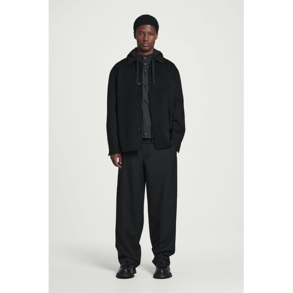 COS Жилет с капюшоном из японского технического нейлона