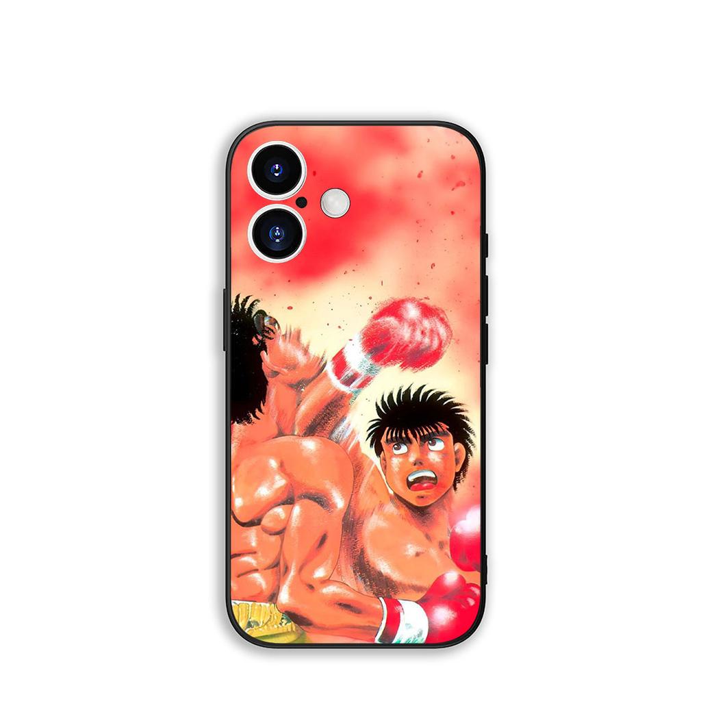 Для Apple iPhone 17 16 11 Pro XS Max XR 6 7 8 Plus + 16E SE 2020 Air 5 SE2 Чехол для телефона Мультяшный чехол Hajimes No Ippo