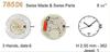 Ronda 785 Date 6 Mvt. Ronda 785 8 3/4``` Sc Date 6 Quartz (362)