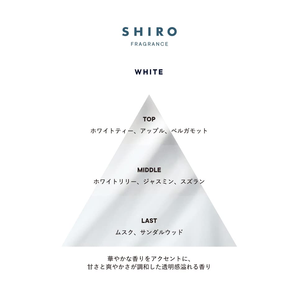 Shiro WHITE White Eau de Parfum 40ml (Limited Edition)