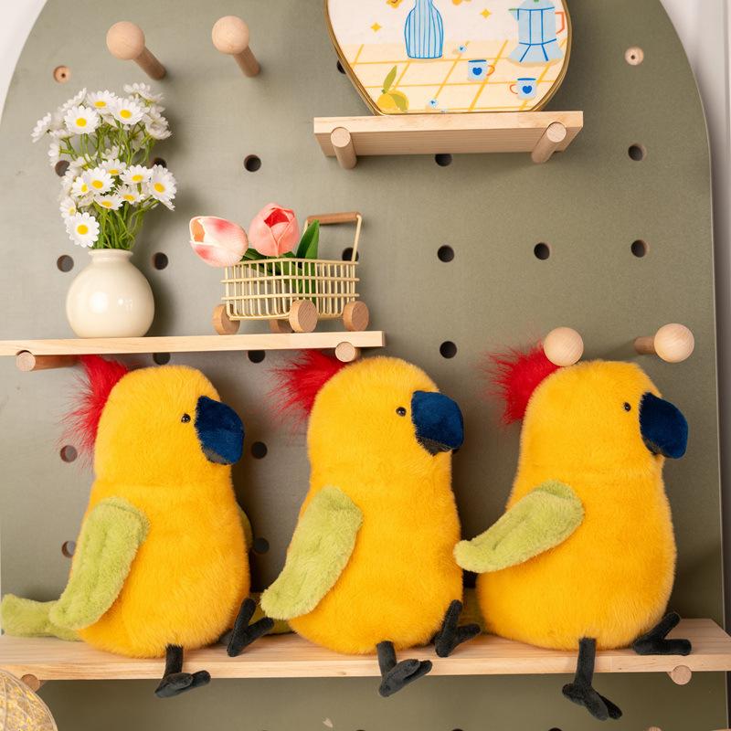 Летняя Новая Мода Милый Плюшевый Попугай Багби Кукла Игрушка