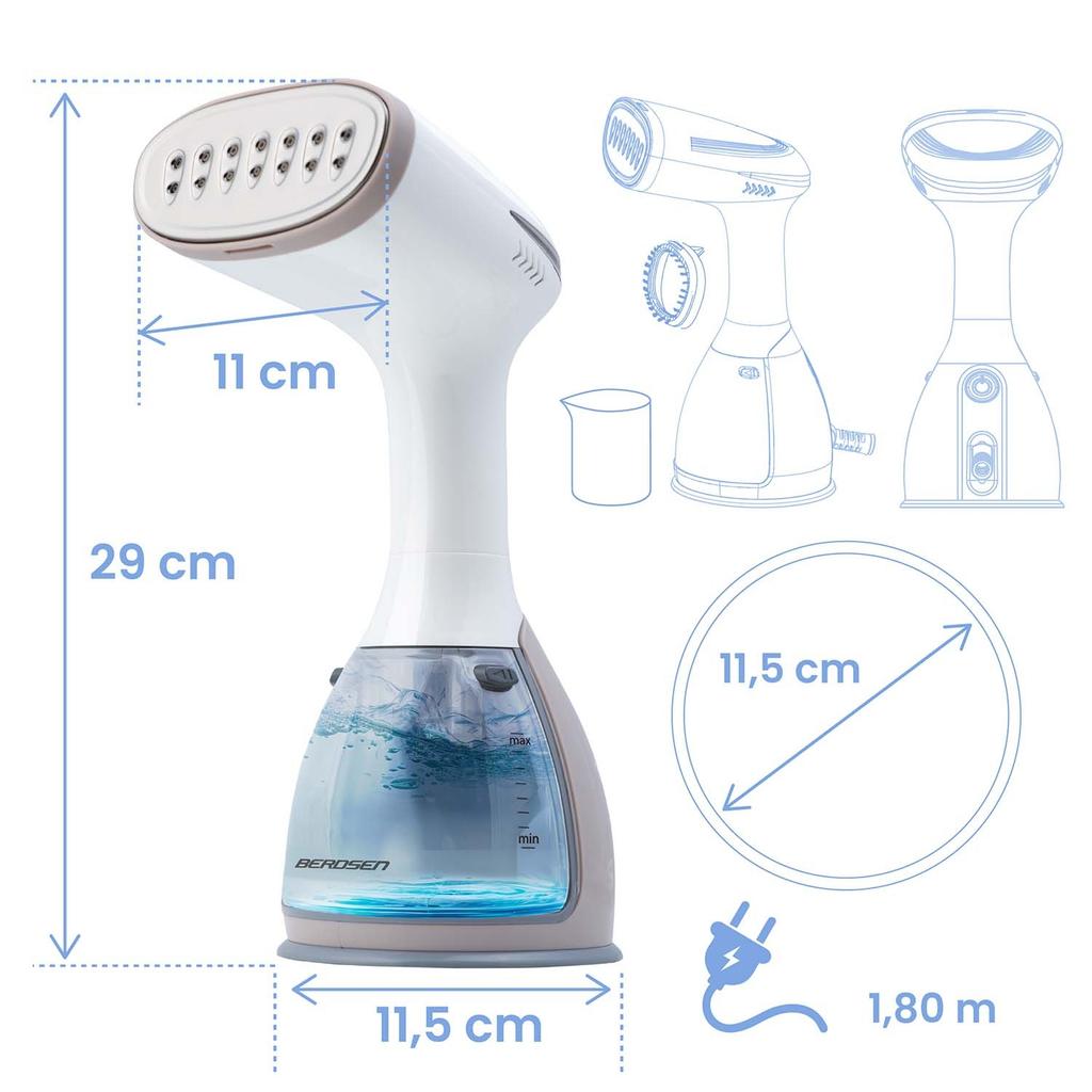 Berdsen bd-310 garment steamer 1500W not-specified
