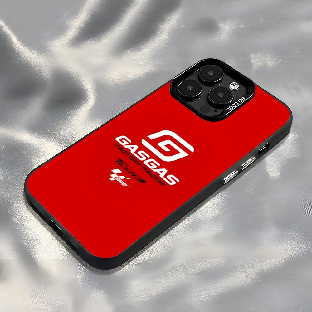 Motorcycle G-GasGas Phone Case For IPhone17 Air 16 15 14 Plus 13 12 11 Pro 7 8 XS Max XR Silver Black Bumper Case
