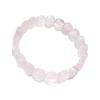 Natural Square Beads Strand Bracelets Amethyst Rose Quartz Rectangle Bangle Women