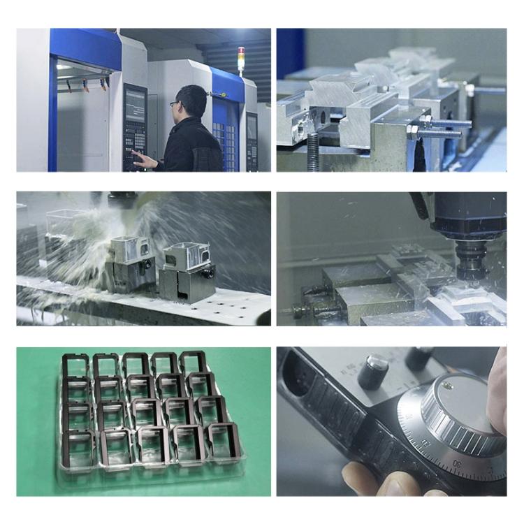 PULUZ Housing Shell CNC Aluminum Alloy Protective Cage for GoPro Max(Black)