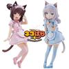 18см фигурка аниме Nekopara кавайная девочка шоколад милая фигурка действия горничная ваниль фигурка ПВХ коллекционная модель кукла игрушки подарок
