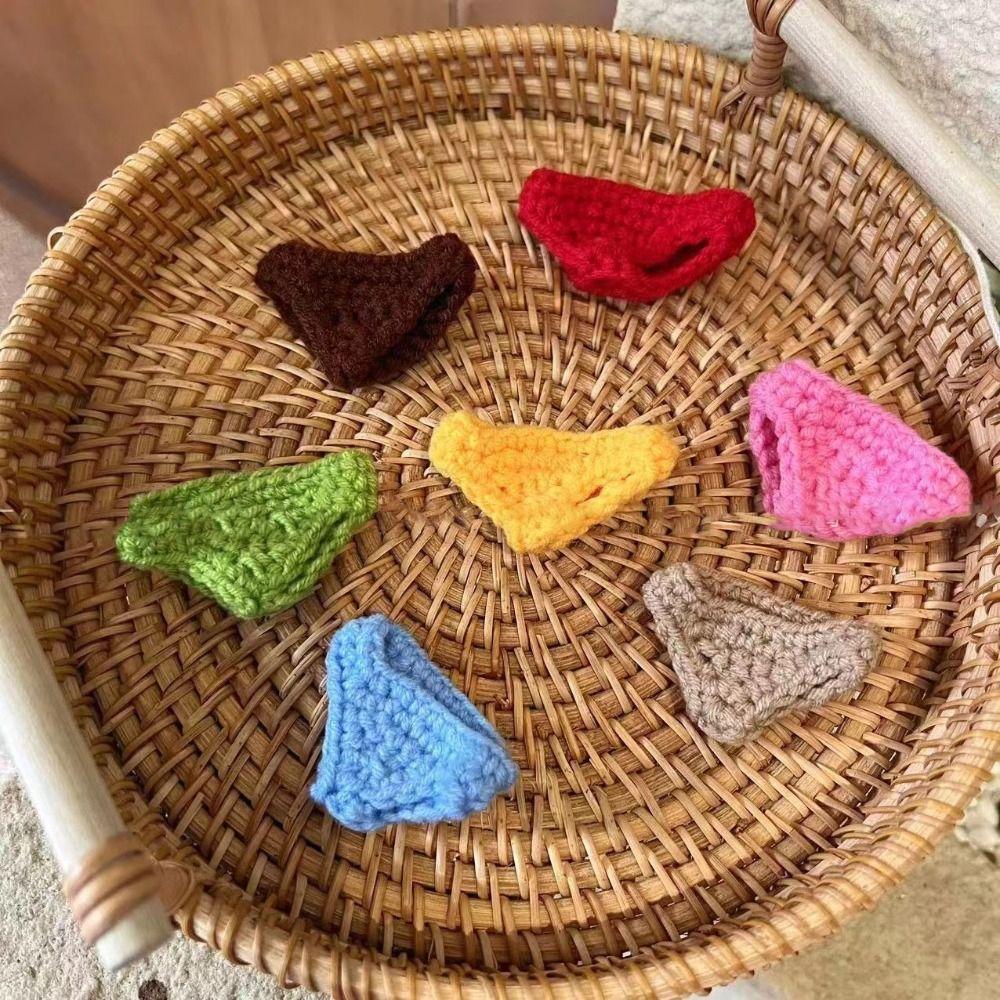 Knitted Doll Knitted Underwear PP Cotton Doll Panties  for 10cm Cotton Dolls/for 13cm Animal Doll