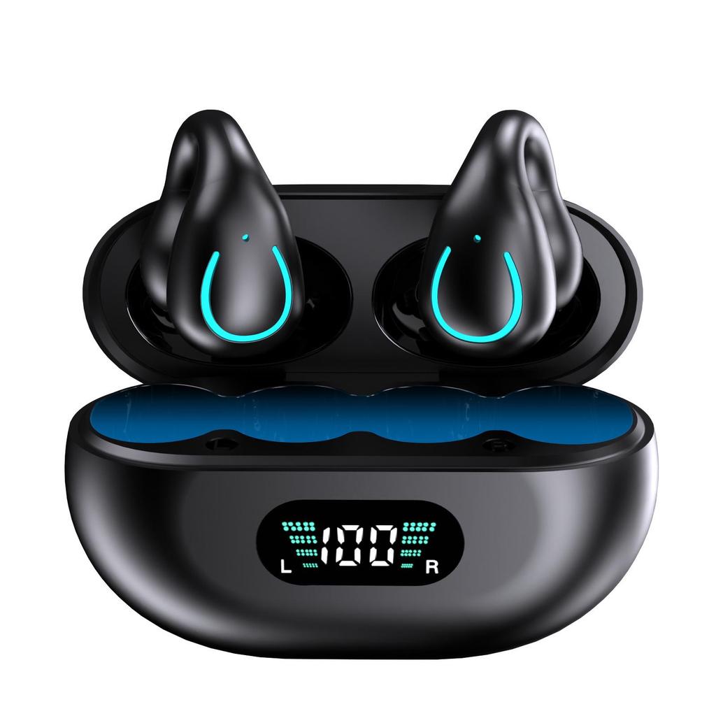 YYKQ71 AI-перевод TWS Клипсовые Bluetooth-наушники: Высококачественный звук, Не в уши, Длительное время работы от аккумулятора для спорта.