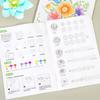 Magic Petal Flower Kit DIY Paper Flower Bouquet Kit 3D Dyed Blossoms with Colorful Petals Educational Floral Art Craft for Kids