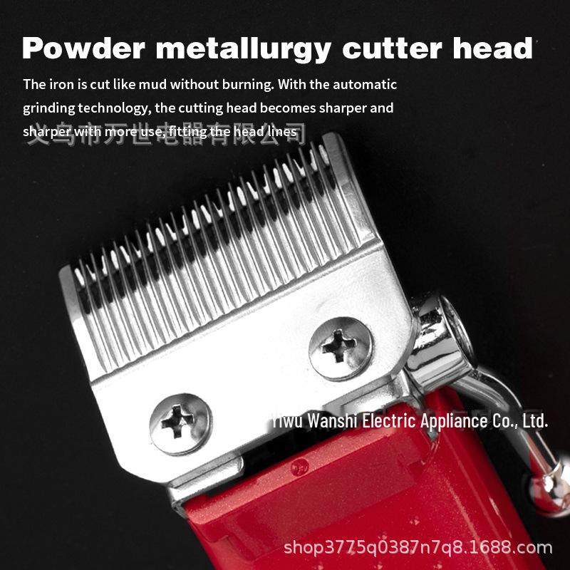 Электрическая машинка для стрижки волос с регулируемым лезвием и цифровым дисплеем, с маслом