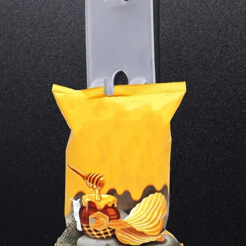 1/10 шт. Пластиковые подвесные полоски для снеков, Подвеска для выкладки снеков в магазине с крючками, Полоска-клипса для мерчандайзинга на полке супермаркета