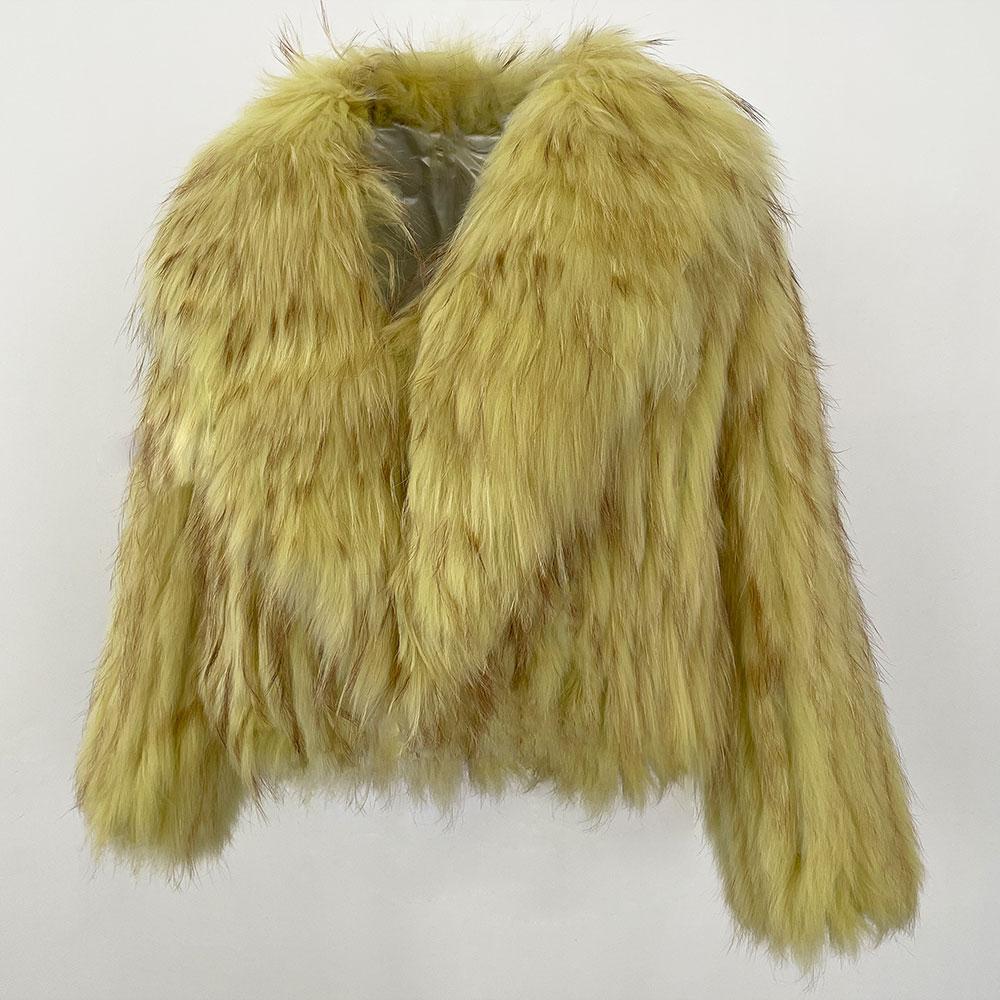 OFTBUY Осень-зима утолщенная теплая куртка с V-образным вырезом из натурального меха лисы, женская короткая куртка в корейском стиле