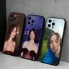 Чехол для телефона Pippa E-Emma M-Myers-S для iPhone 17, 16, 15, 14, 13, 12 Plus, Max Мягкий силиконовый черный чехол