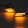 LED Side Marker Compatible with BRZ FR-S FT86 2013-2019 Amber Running Light (NOT Turn Signal) Driver & Passenger Side, Clear Lens