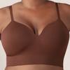 Women S Wireless Bra Push Up Comfortable Plus Size Seamless