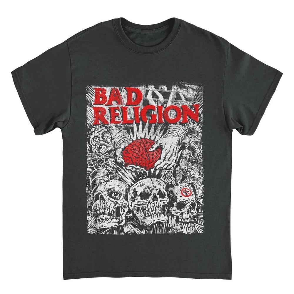 Bad Religion Brain Surgery Mens T Shirt Black Officially Licensed Unisex T-Shirt