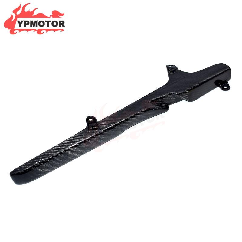 F5 Racing Sport Bike Carbon Fiber Chain Guard Cover Guide Protection For Honda CBR600RR CBR600 2003-2008 2004 2005 2006 2007