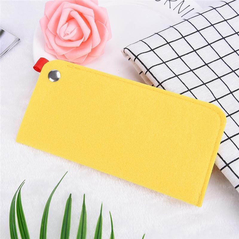 Очаровательный футляр для макияжа, мягкие фетровые очки, модные очки для чтения, сумки, удобная сумка для переноски, полезный квадратный футляр