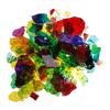 Красочные осколки льда, хрустальная мозаика, сделай сам, креативное ручное мозаичное искусство, цветное закаленное стекло, прозрачные частицы, 100 г