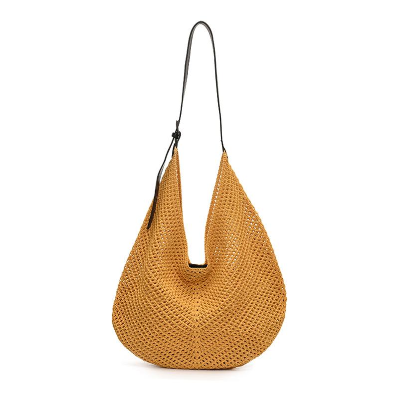 Large Capacity Bag Women's Bag New Versatile Fashion Solid Color Shoulder Bag