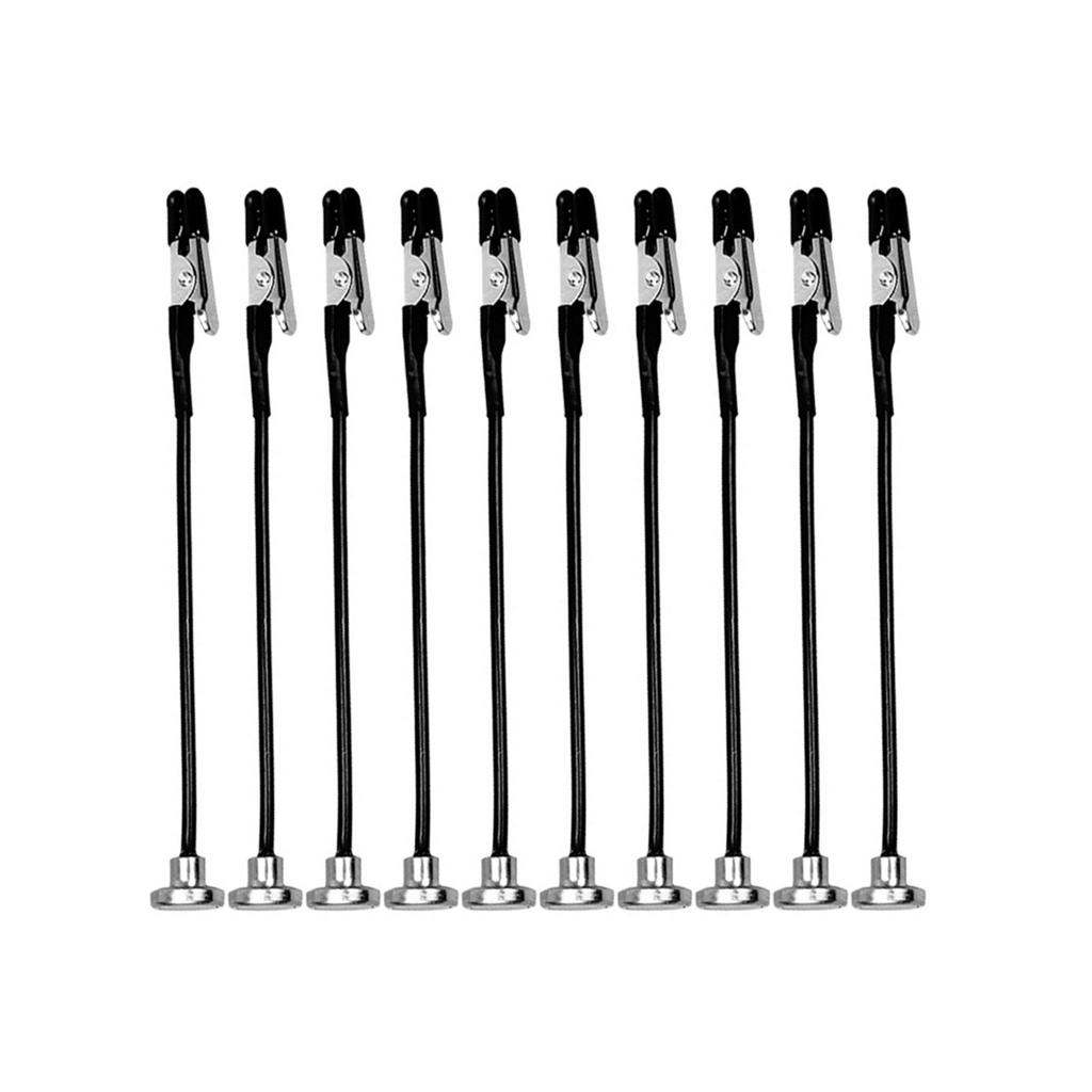 Набор из 10 магнитных зажимов-палочек типа «аллигатор» для покраски гибких моделей и проектов Gunpla