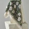 ANA MAISON Garden of Universe Silk Wool Petit Scarf [PMPsw-1411]