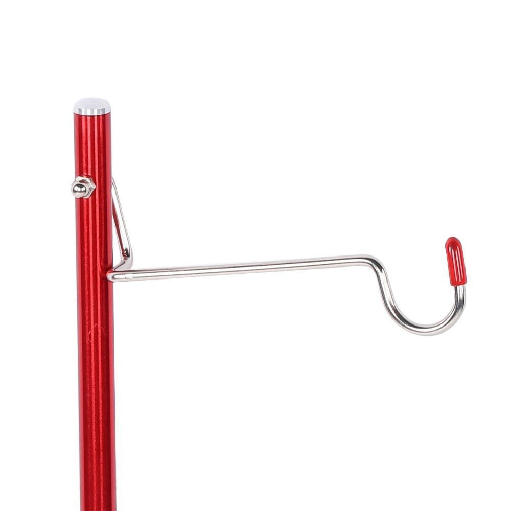 Складная стойка для света Трехсекционный кронштейн для лампы Прочная складная стойка для света Барбекю