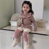 2025 Girls' Long-Sleeve Two-Piece Korean Set – New Autumn Arrival for Kids