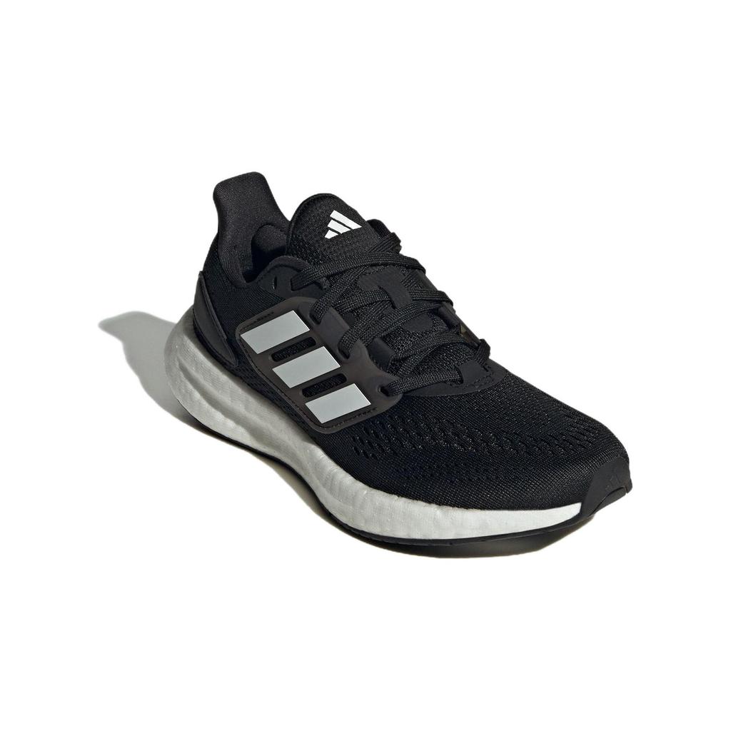 Adidas Pure Boost Running Comfortable Durable Breathable Low Top Kids Running Shoes Kids Running Shoes Black ID8480