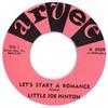 7inch Record LITTLE JOE HINTON - Let's Start A Romance / Your Kind O 5029 Arvee 1961 UK Soul/Funk
