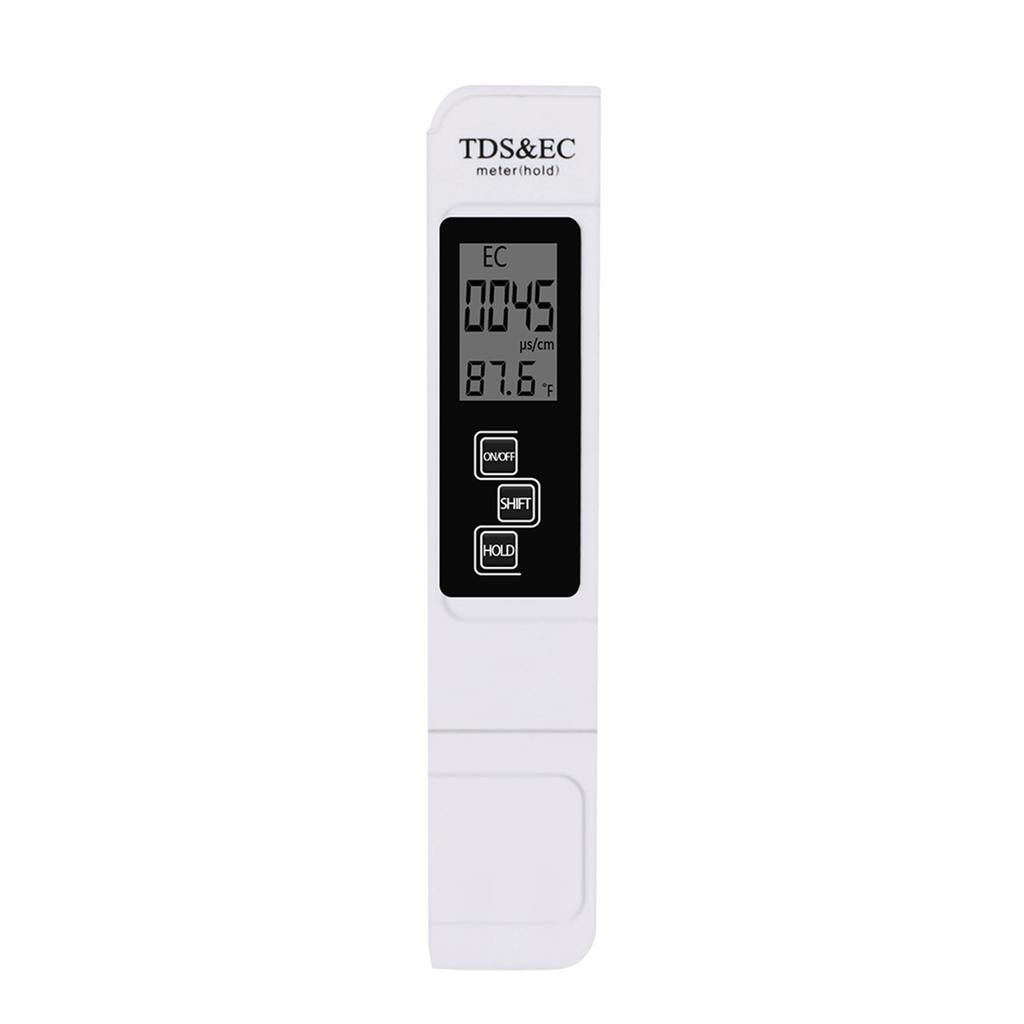 3 in 1 Water Quality Tester Digital Meter Water Quality Analyzer Detector TDS  EC  Temperature 5Mins Auto Shut Down