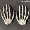 Party Decoration Haunted House Game Supplies Halloween Props Human Skeleton Skull Hand Photo Props