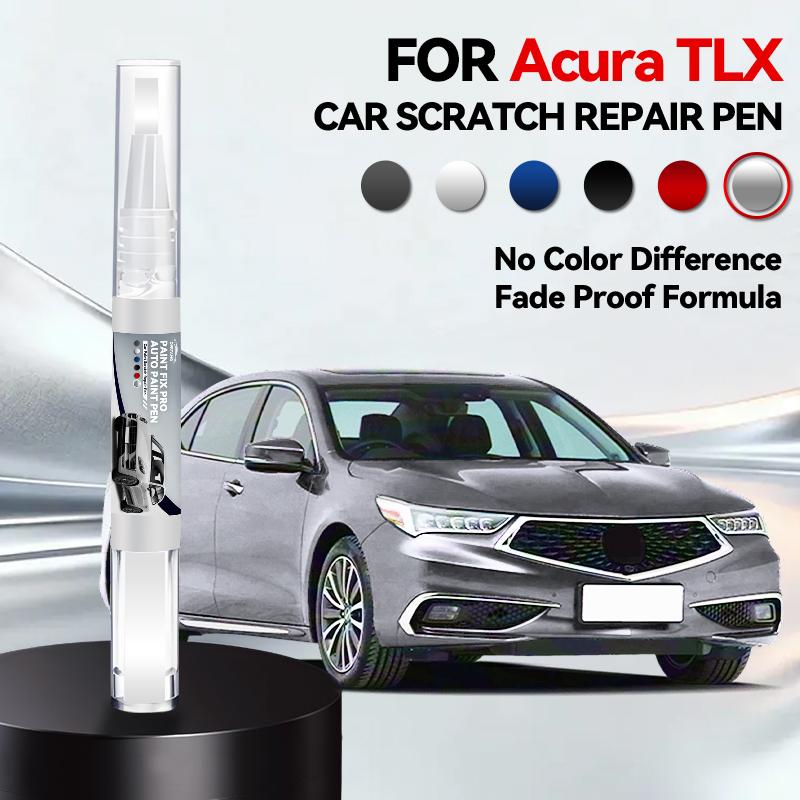 Назначение Автомобильная краска для подкраски царапин на кузове автомобиля Acura TLX, ремонтная ручка для царапин на дисках автомобиля, матовый черный, темно-серый металлик, серебристый, черный цвет краски