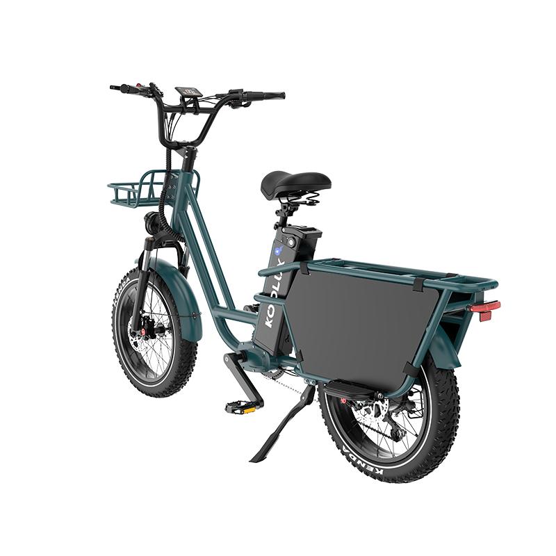 KOOLUX X7 Pro Cargo Electric bike  City Commuting E-Bike 150KG Max Load 48V25AH 20 Inch Off-Road Tires 80KM-120KM Range 750W Electric Bike