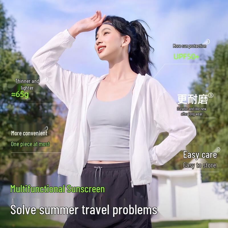 MINISO Women's Short UPF 50+ Sun Protection Jacket