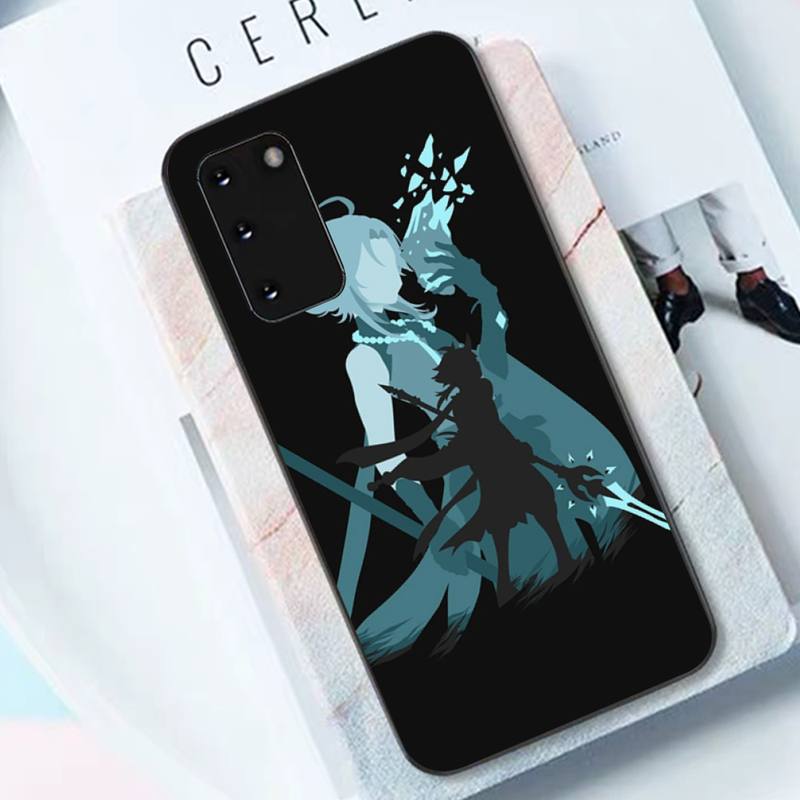 Чехол Genshin Impact Kazuha Zhongli Hutao Xiao для телефона Samsung S10 21 20 9 8 plus lite S20 Ultra 7edge