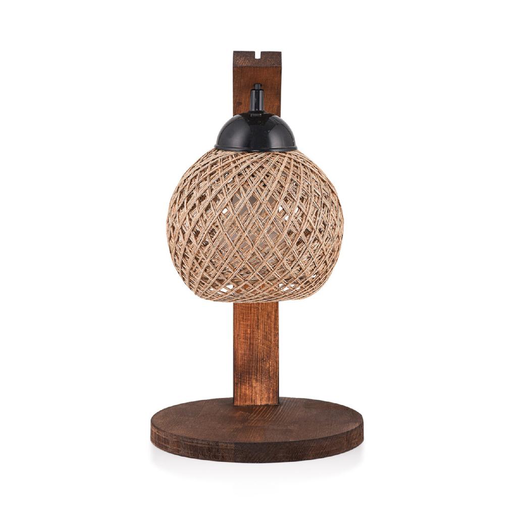 Фиолетовый Абажур Tumbled Джутово-коричневый Ipaj-56