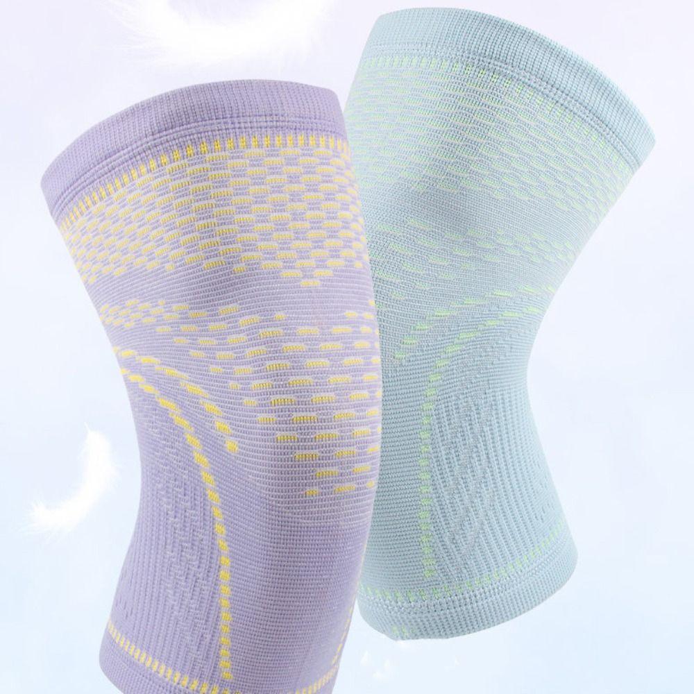 Wear-resistant Knee Support Sleeves Imitation Nylon Compression Knee Sleeve Basketball Volleyball