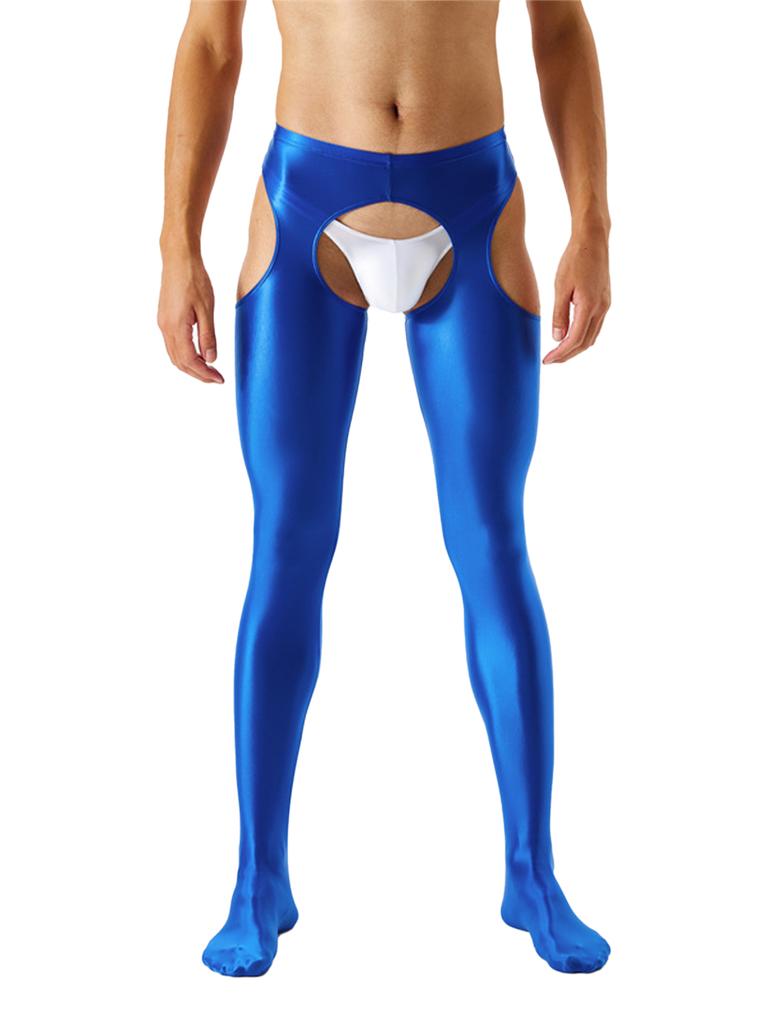 Масляные блестящие колготки без вырезов, сексуальные брюки с открытой промежностью, колготки с мокрым эффектом, шелковистые чулки, тонкие леггинсы с высокой талией