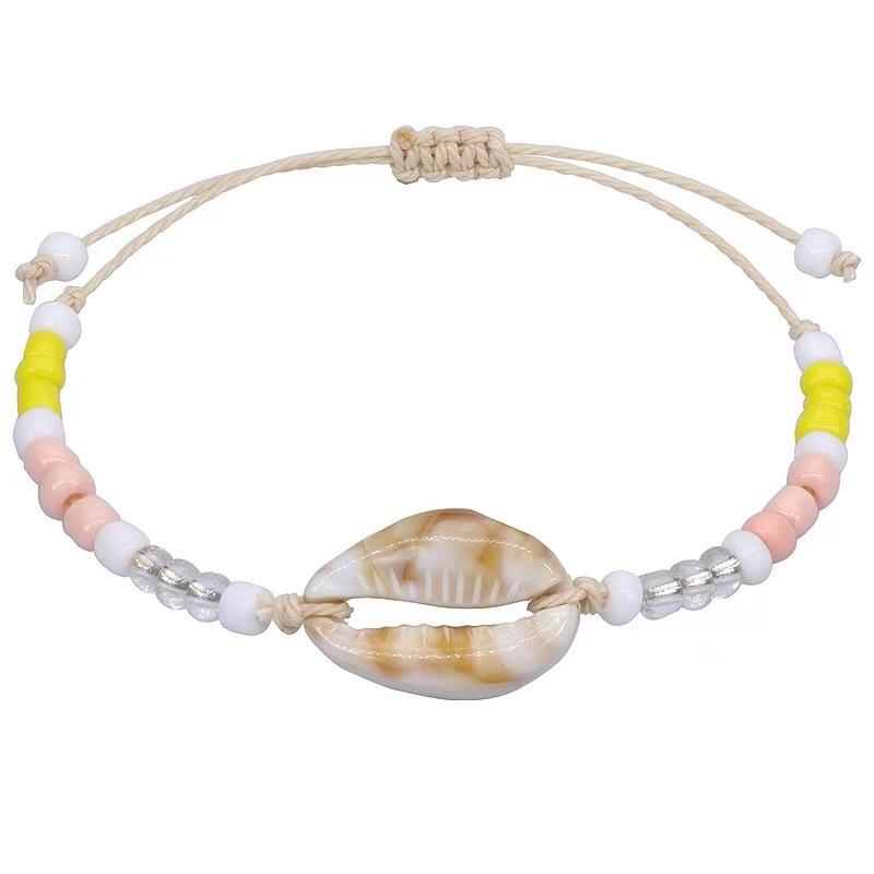 Браслеты Boho Miyuki для женщин, шикарный милый браслет из ракушек, простая ручная работа, регулируемый браслет, модные украшения