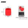 Risk 1 Pair Road Bicycle Elasticity Handlebar Strap Fixed Ring Bending Handle Silicone Elastic Strap Fixing  Anti-Slip Sleeve