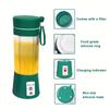 6 Blades USB Portable Juicer, Juicer Juice CupAutomatic Small Electric Juicer Juice Blender Lce Crush FoodProcessor With Drink