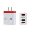 4-портовое USB-зарядное устройство для мобильных устройств 5 В/3 А, стандарт США и ЕС, умный адаптер для зарядки нескольких устройств