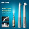 Niceden M900L Стоматологический Оптический LED Высокоскоростной Хирургический Оптический Наконечник с Усовершенствованным Закрытым Картриджем для Соединения N-S-K