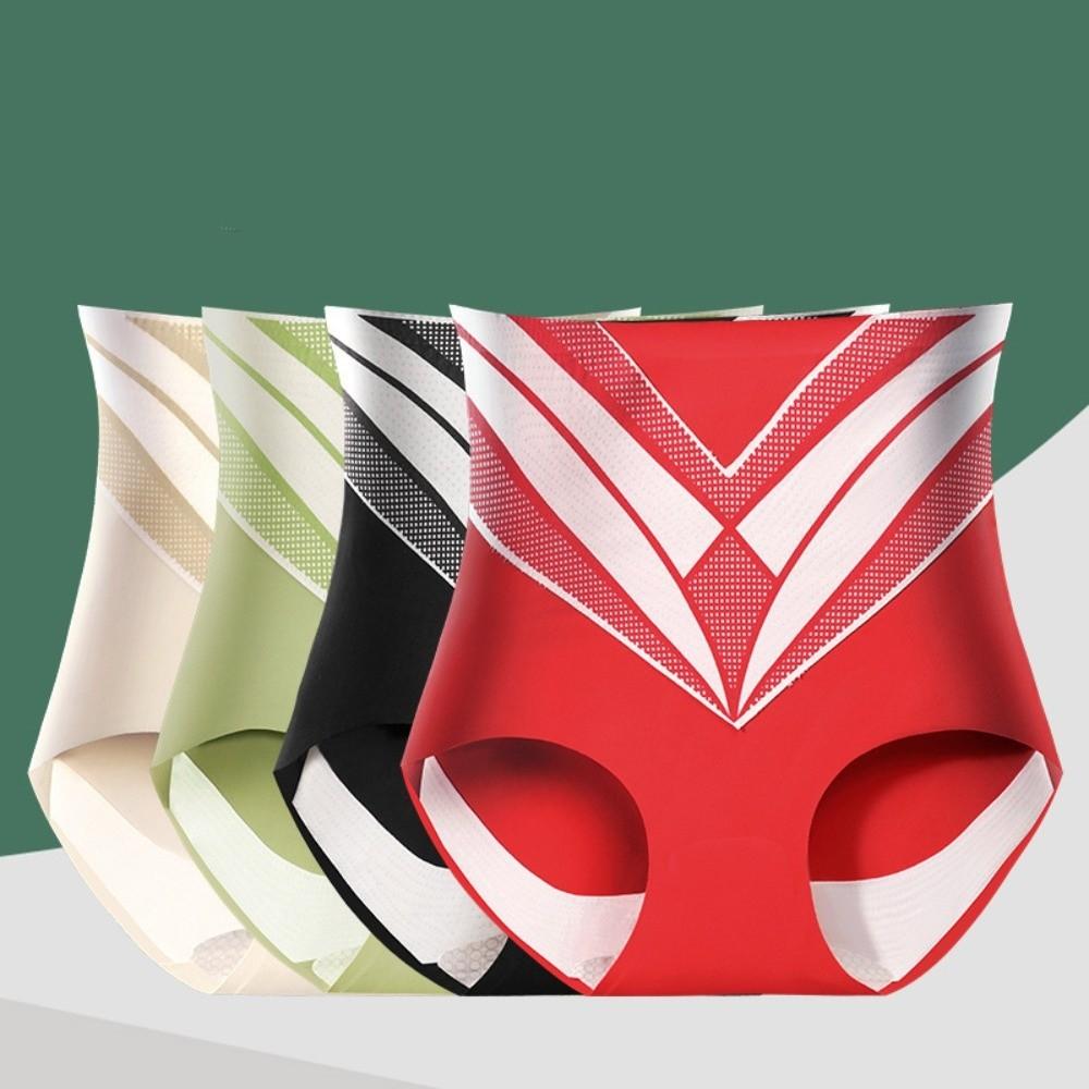 High-Waist Triangle Briefs Butt Lifting Underwear High Quality Abdomen Lifting Panties  Women