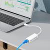 Разветвитель кабеля USB 2.0 на RJ45 Ethernet Адаптер-удлинитель 100 Мбит/с USB Проводная сетевая карта для планшета, ноутбука, ПК, компьютера, Windows XP 7 8