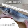 72inch Fish Measuring Tape Waterproof Fish Ruler Sticker Decals Clear Self Adhesive Fish Ruler for Boats Fishing Rod
