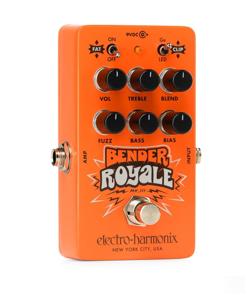 BENDER ROYAL ORANGE Лимитированная серия Германиевый Фузз Педаль Эффектов ELECTRO-HARMONIX